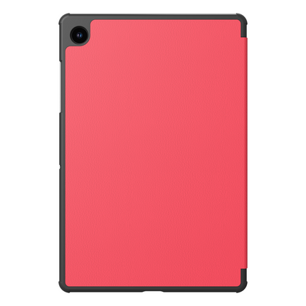 Samsung Galaxy Tab A11 Plus / A9 Plus - TriFold Smart Book Case - Red