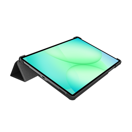 Samsung Galaxy Tab A11 Plus / A9 Plus - TriFold Smart Book Case - Black