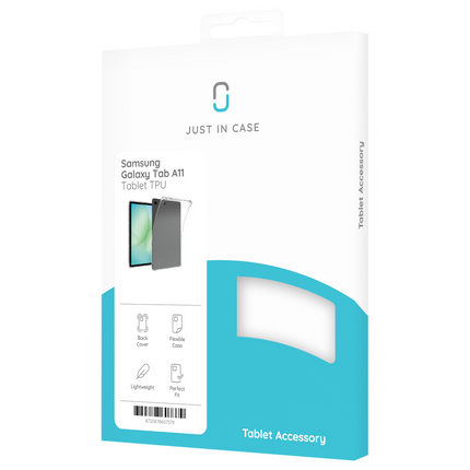 Samsung Galaxy Tab A11 - Soft TPU Case - Clear