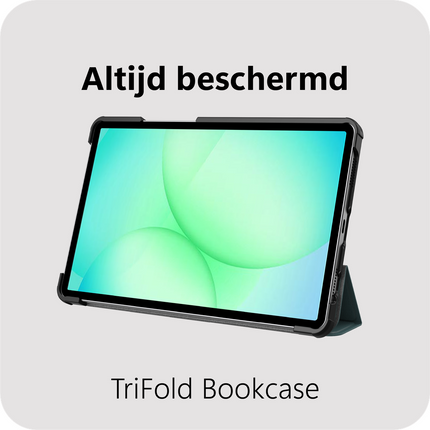 Samsung Galaxy Tab A11 - TriFold Smart Book Case - Green