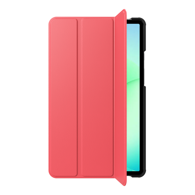 Samsung Galaxy Tab A11 - TriFold Smart Book Case - Red