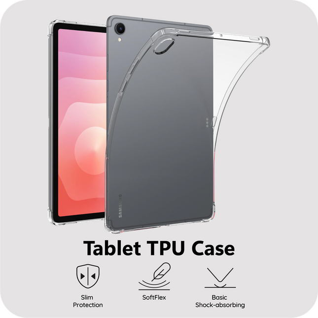 Samsung Galaxy Tab S11 Soft TPU Case - Clear