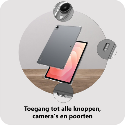 Samsung Galaxy Tab S11 Soft TPU Case - Clear