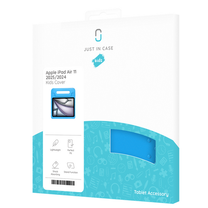 iPad Air 11 (M4 2026 / M3 2025 / M2 2024) - Kids Case Classic - Blue