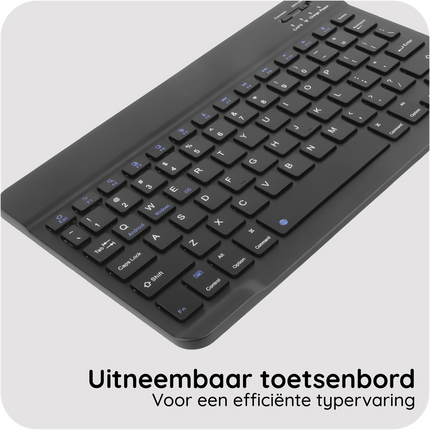 iPad Air 11 (M4 2026 / M3 2025 / M2 2024) - Premium Bluetooth Keyboard Cover Qwerty
