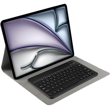 iPad Air 13 (M4 2026 / M3 2025 / M2 2024) - Premium Bluetooth Keyboard Cover Azerty