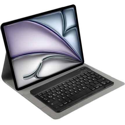 iPad Air 13 (M4 2026 / M3 2025 / M2 2024) - Premium Bluetooth Keyboard Cover Qwertz