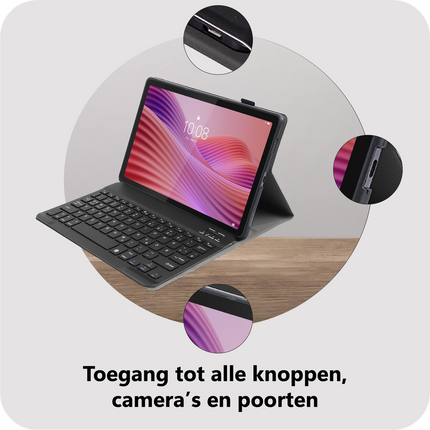 Lenovo Yoga Tab - Premium Bluetooth Keyboard Cover Qwertz