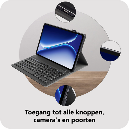 OnePlus Pad Go 2 - Premium Bluetooth Keyboard Cover Azerty