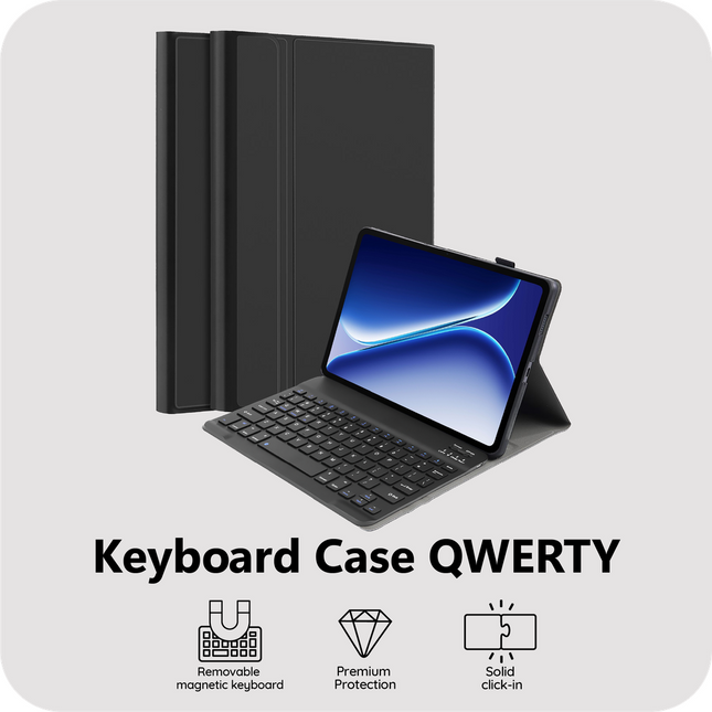 OnePlus Pad Go 2 - Premium Bluetooth Keyboard Cover Qwerty