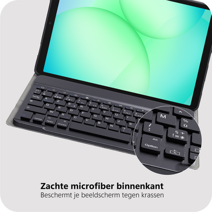 Samsung Galaxy Tab A11 Plus - Premium Bluetooth Keyboard Cover Azerty