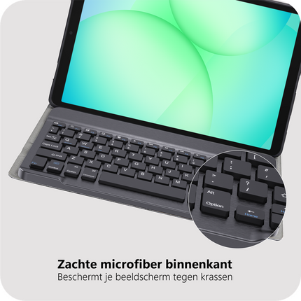Samsung Galaxy Tab A11 Plus - Premium Bluetooth Keyboard Cover Qwerty