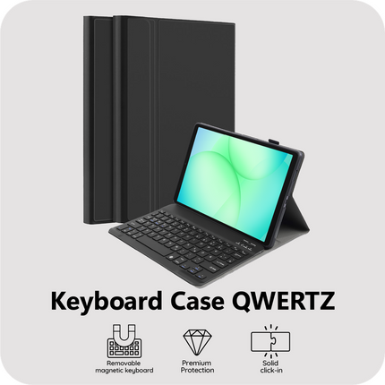 Samsung Galaxy Tab A11 Plus - Premium Bluetooth Keyboard Cover Qwertz