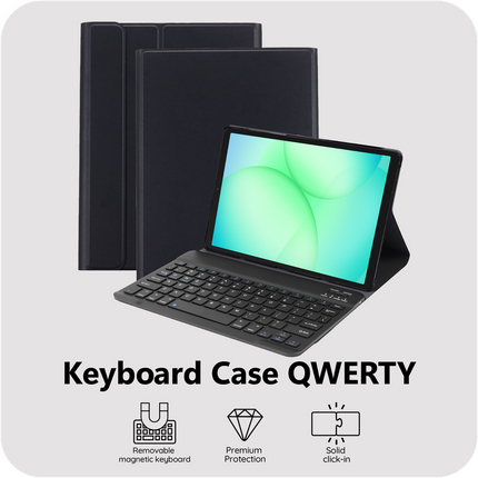 Samsung Galaxy Tab A11 - Premium Bluetooth Keyboard Cover Qwerty