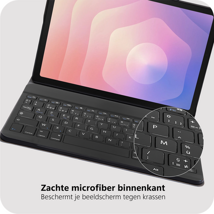 Samsung Galaxy Tab S11 - Premium Bluetooth Keyboard Cover Azerty
