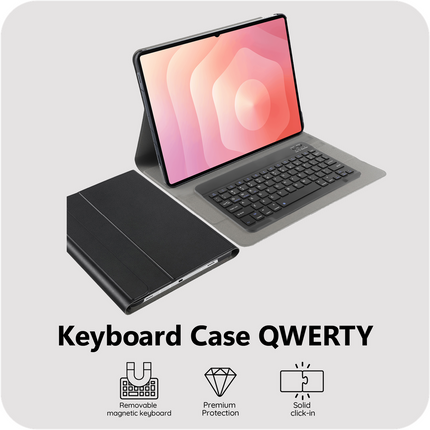Samsung Galaxy Tab S12 Ultra / S11 Ultra - Premium Bluetooth Keyboard Cover Qwerty