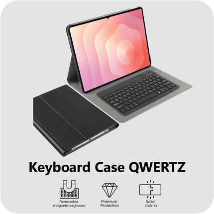 Samsung Galaxy Tab S12 Ultra / S11 Ultra - Premium Bluetooth Keyboard Cover Qwertz