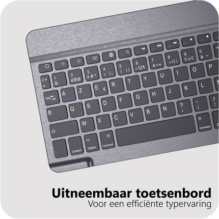 Universal 9-11 inch  - Premium Bluetooth Keyboard Cover - Azerty