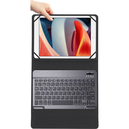 Universal 9-11 inch  - Premium Bluetooth Keyboard Cover - Azerty