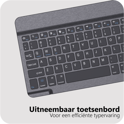 Universal 9-11 inch  - Premium Bluetooth Keyboard Cover - Qwerty