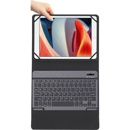 Universal 9-11 inch  - Premium Bluetooth Keyboard Cover - Qwerty