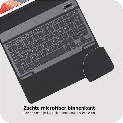 Universal 9-11 inch  - Premium Bluetooth Keyboard Cover - Qwerty