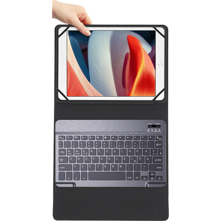 Universal 9-11 inch  - Premium Bluetooth Keyboard Cover - Qwertz