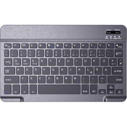 Universal 9-11 inch  - Premium Bluetooth Keyboard Cover - Qwertz