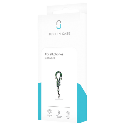 Lanyard Universal - Phone Cord - Green / Blue