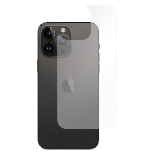 iPhone 15 Pro Max - Back Protector Screenprotector Tempered Glass