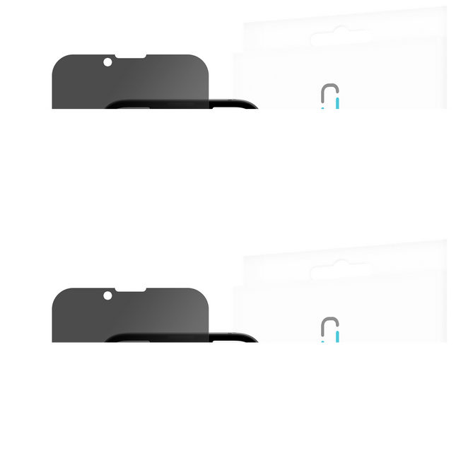 Casebump privacy screenprotector iPhone 17e 16e vooraanzicht