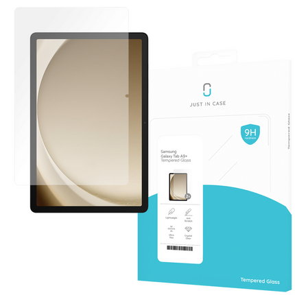 Samsung Galaxy Tab A11 Plus / A9 Plus Tempered Glass - Screenprotector - Clear - 2 Pack