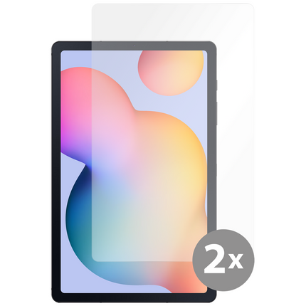 Samsung Galaxy Tab S6 Lite - Screenprotector Tempered Glass 2 pack - Clear