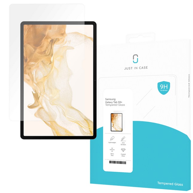 Samsung Galaxy Tab S10+ / S9+ / S9 FE+ - Screenprotector Tempered Glass