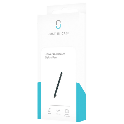 Universal Touchscreen Stylus Pen 8mm Tip - Black