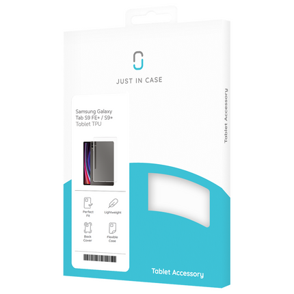 Samsung Galaxy Tab S10+ / S9+ / S9 FE+ - Soft TPU Case - Clear