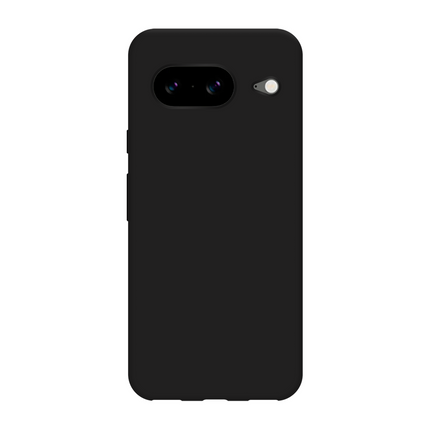 Lanyard Case - Google Pixel 8 - Soft TPU Protective Cover with Necklace - Black