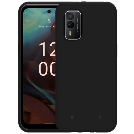 Lanyard Case - HMD XR21 - Soft TPU Protective Cover with Necklace - Black