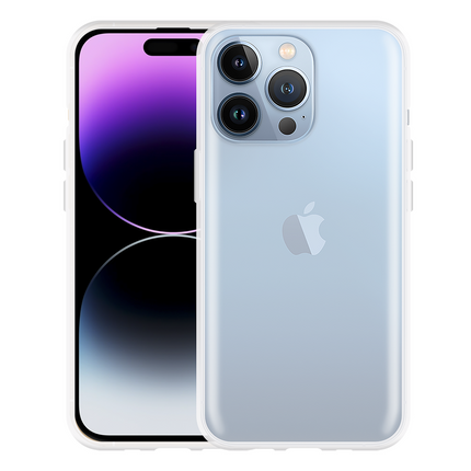 Lanyard Case - iPhone 14 Pro - Soft TPU Protective Cover with Necklace - Clear