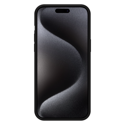 Lanyard Case - iPhone 15 Pro Max - Soft TPU Protective Cover with Necklace - Black
