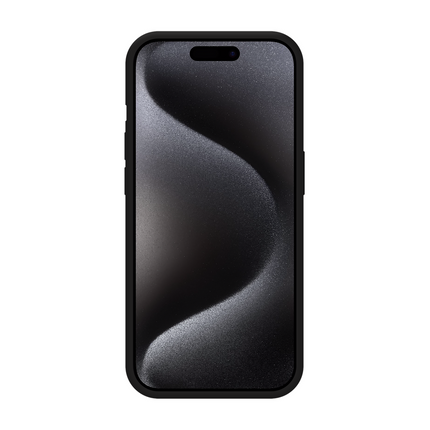 Lanyard Case - iPhone 15 Pro - Soft TPU Protective Cover with Necklace - Black