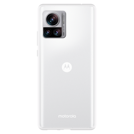 Lanyard Case - Motorola Edge 30 Ultra - Soft TPU Protective Cover with Necklace - Clear