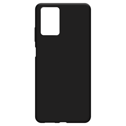 Lanyard Case - Motorola Moto E14 - Soft TPU Protective Cover with Necklace - Black