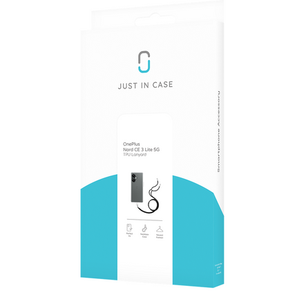 Lanyard Case - OnePlus Nord CE 3 Lite (5G) - Soft TPU Protective Cover with Necklace - Clear