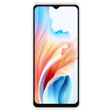 Lanyard Case - Oppo A18 (4G) / A38 (4G) - Soft TPU Protective Cover with Necklace - Clear