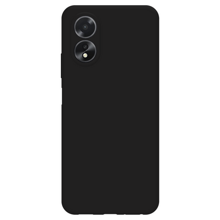 Lanyard Case - Oppo A18 (4G) / A38 (4G) - Soft TPU Protective Cover with Necklace - Black