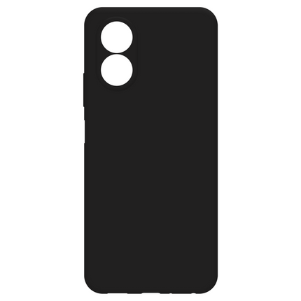 Lanyard Case - Oppo A18 (4G) / A38 (4G) - Soft TPU Protective Cover with Necklace - Black