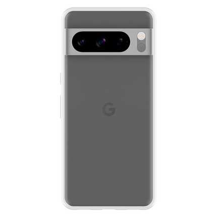 Lanyard Case - Google Pixel 8 Pro - Soft TPU Protective Cover with Necklace - Clear