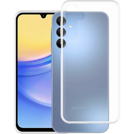 Lanyard Case - Samsung Galaxy A15 (4G/5G) - Soft TPU Protective Cover with Necklace - Clear