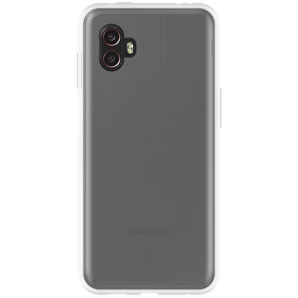 Lanyard Case - Samsung Galaxy Xcover 6 Pro - Soft TPU Protective Cover with Necklace - Clear